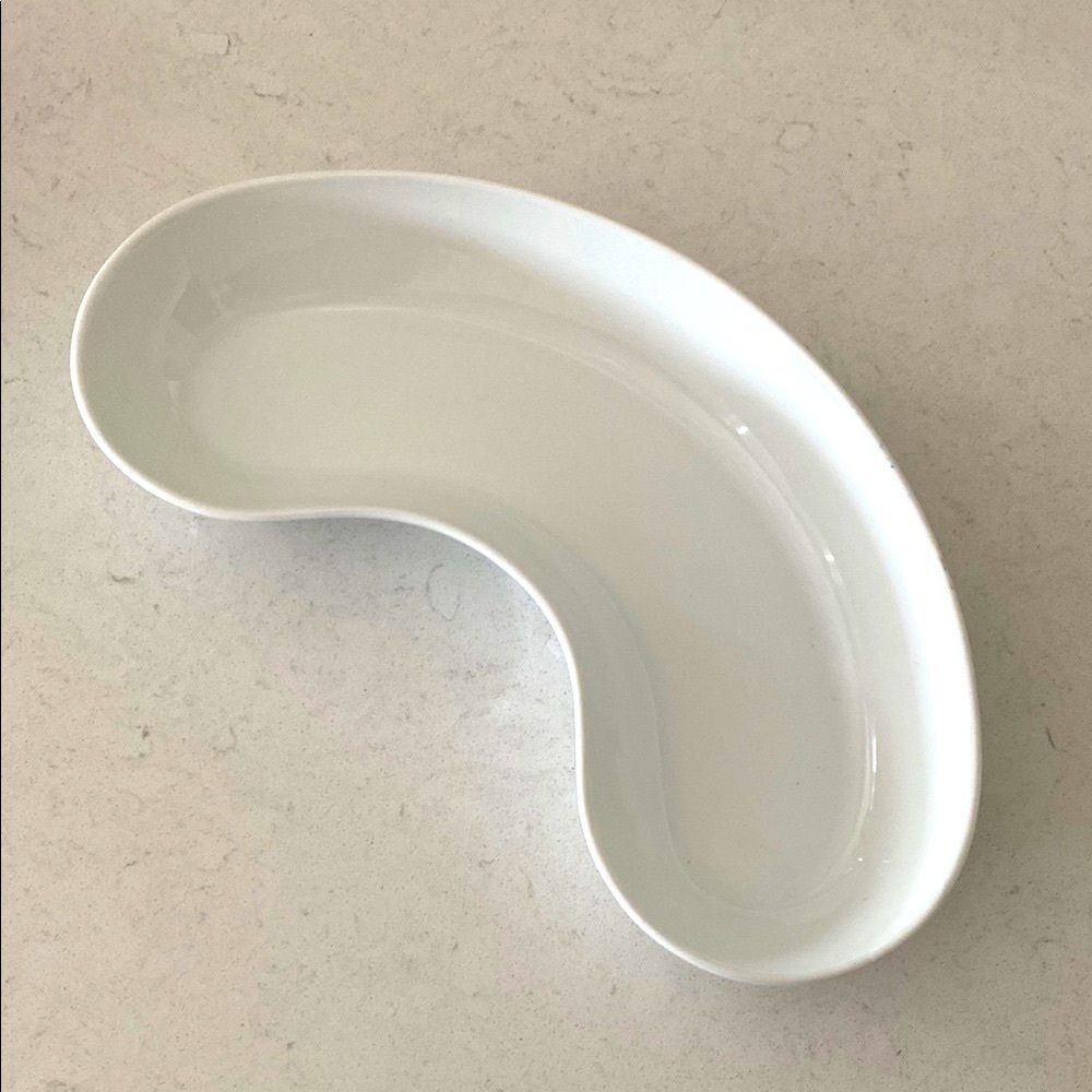 Elegant White Ceramic Serving Dish
